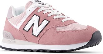 New Balance Sneaker NEW BALANCE 574, Damen, Gr. 37,5, nb 102 wei&szlig;, Leder, Synthetik, Textil, Schuhe Sneaker