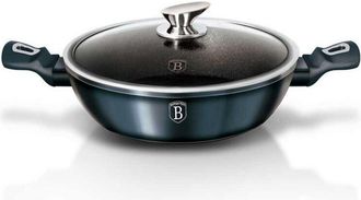 OEM Maceta De Granito Berlinger Haus, 28 Cm, L&iacute;nea Aguamarina, Bh-1877