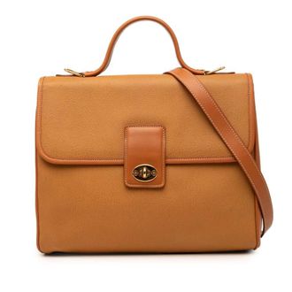 Gucci Pre-owned Gucci Calfskin Turnlock Top Handle Bag Ladies Z2TG6X5DB69JXIKT