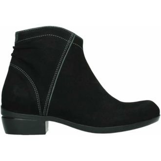 Wolky Enkellaarsjes - Dames - Schoenen - Zwart - Maat: 40 EU Wol