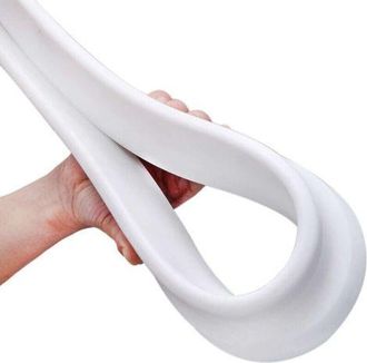 OEM Barrera De Ducha Plegable De 1 M Y Sistema De Retenci&oacute;n Para Contener El Agua Y Mantenerla Dentro Del Umbral