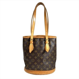 Louis Vuitton Brown Monogram Canvas Tote Bag (Pre-Owned)