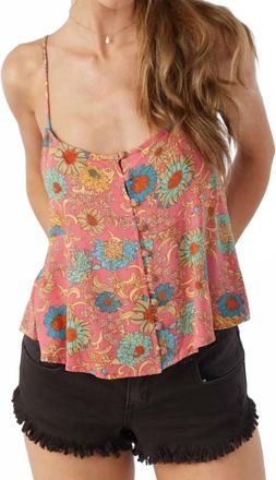 O'Neill Tallie Tank In Calypso Coral