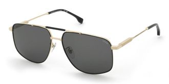 Lozza SL2436 0302 Mens Sunglasses Black Size 61