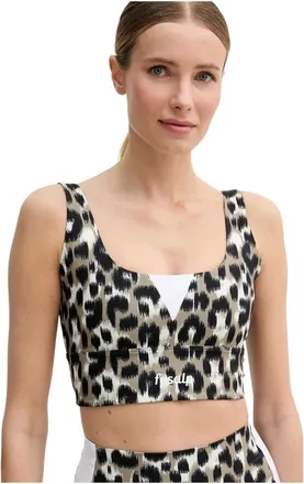 Fusalp Fitness, Dames, Veelkleurig, XS, Biarra Sportbeha