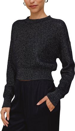 Bella Dahl Fitted Waist Alpaca & Wool-Blend Sweater