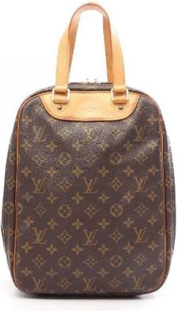 Louis Vuitton Pre-owned Excursion Monogram Handtas - Dames - Vintage Handtas - Bruin - ONE Size - Leer - Vintage