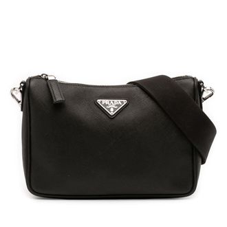 Prada Pre-owned Prada Saffiano Crossbody Ladies 50U9385J8D24IQZ3