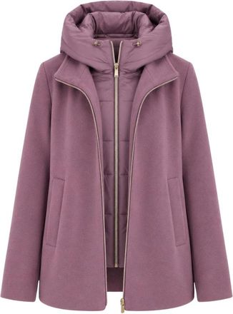 Emme Di Marella Emmsorriso Jas - Dames - Mantel - Paars - XL - Polyester - Jassen