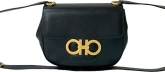 Ferragamo Leather Pochette Shoulder Bag (Pre-Owned)