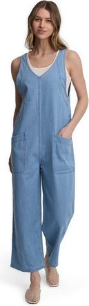 tentree Nova Overall in Light Wash at Nordstrom, Size X-Small