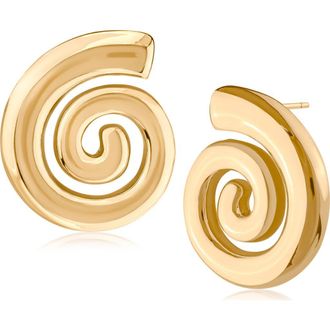 Jardin Spiral Drop Earrings in Gold at Nordstrom Rack