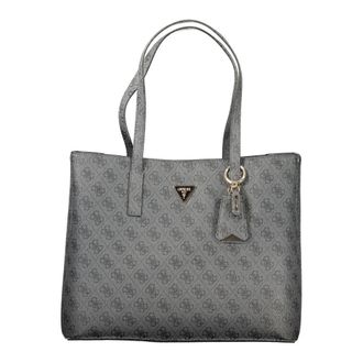 Guess Nero Poliuretano Womens Womens Handbag
