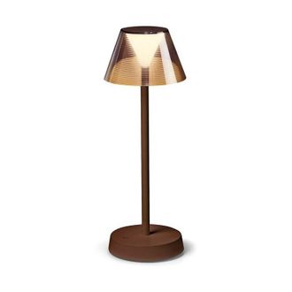 Ideal Lux Ideal Lux - Lampada Da Tavolo Moderna Lolita Metallo Coffee Led 7W 3000K