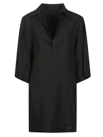Petar Petrov Loose Fit Short Sleeved Dress