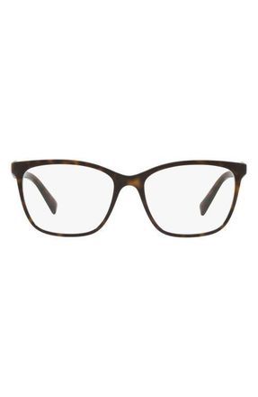 Tiffany & Co. 54mm Square Optical Glasses in Blue Havana at Nordstrom