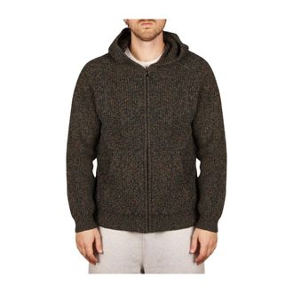 Roberto Collina Felpa con cappuccio e zip integrale - - Sweatshirts & Hoodies - Uomo - Verde - XL