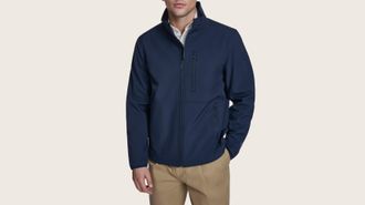 Dockers Chest Pocket Stand Collar Jacket