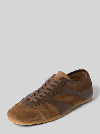 Copenhagen Sneaker aus echtem Leder in Camel, Gr&ouml;&szlig;e 36