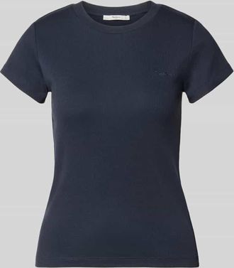 Pepe Jeans London Slim Fit T-Shirt aus Baumwoll-Mix Modell MAE in Weiss, Gr&ouml;&szlig;e XL