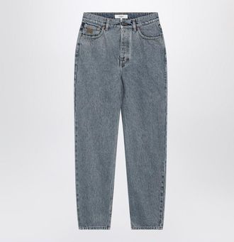 Chlo&eacute; Light Indigo High-Waisted Tapered Jeans