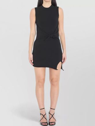 Alexander Wang sleeveless bodycon mini dress knotted waist