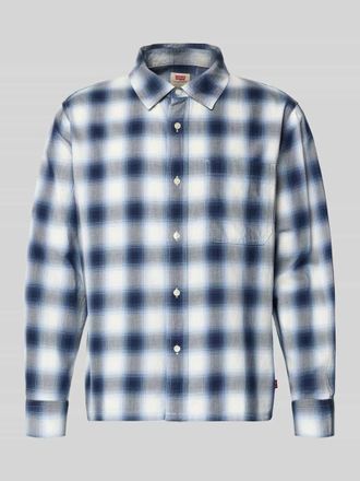 Levi's Relaxed Fit Freizeithemd aus reiner Baumwolle in Marine, Gr&ouml;&szlig;e XXL