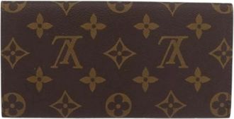 Louis Vuitton Pre-owned Canvas Portemonnee - Dames - Vintage Accessoires - Bruin - ONE Size - Vintage