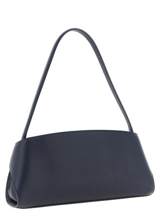 Ferragamo Hug Calfskin Leather Shoulder Bag - Navy