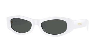 Versace VE4487 314/87 Womens Sunglasses White Size 54