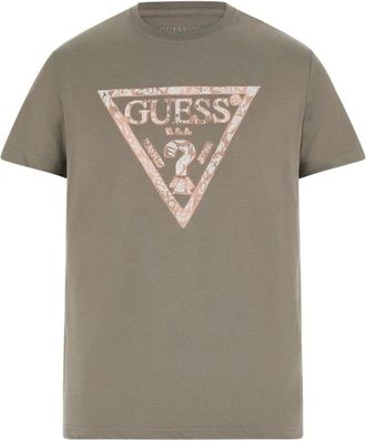 Guess Hombre, Camisetas, Verde, Talla: S