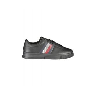 Tommy Hilfiger Heren, Schoenen, Zwart, Maat: 46 EU Leer