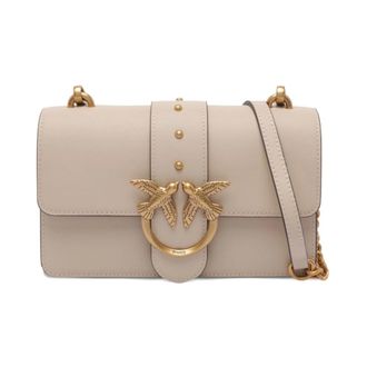 Pinko Pinko, Dames, Tassen, Beige, Maat: ONE Size Leer