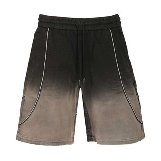 Off-white Broeken - Heren - Korte Broeken - Zwart - L - Katoen - Korte Broeken