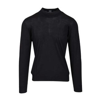 Fedeli Derby Special Turtleneck - male - Fedeli - Turtlenecks - Blue - 3XL - Knitwear