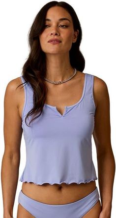 Carve Designs Vida Notchneck Tankini in Peri at Nordstrom, Size Xx-Large