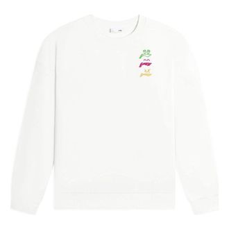 Li-Ning Anything Is Possible Graphic Sweatshirt White AWDSF71-1