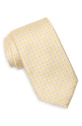 Nordstrom Landon Neat Silk Jacquard Tie in Yellow at Nordstrom
