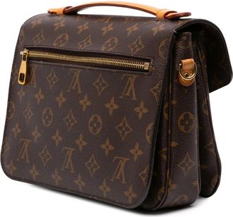 Louis Vuitton Hobo Bags - 2016 Monogram Pochette Metis - Gr. unisize - in Braun - für Damen