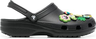 Crocs Classic multi-charm sandals - men - Rubber/Rubber/Rubber - 10 - Black