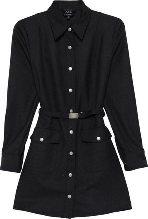 A.P.C. Robe Chemise Ceintur&eacute;e