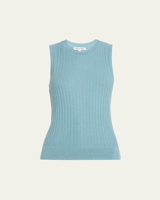 Veronica Beard Jerrel Knit Tank Top
