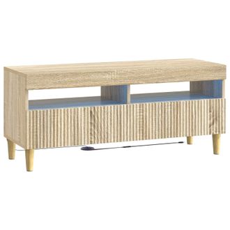vidaXL Mueble De Tv Led Roble Sonoma Madera De Ingenier&iacute;a Vidaxl
