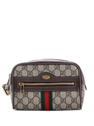 Gucci Ophidia GG Coated Canvas Small belt bag - Marrone