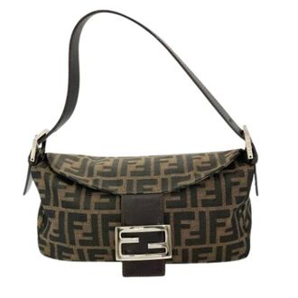 Fendi Pre-owned Shoulder Bags, female, Brown, Size: ONE SIZE Pre-owned Vintage Shoulder Bag
