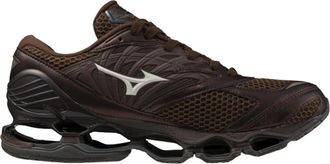 Mizuno Wave Prophecy LS - Heren - Sneakers - Bruin - 41 EU - Leer - Schoenen