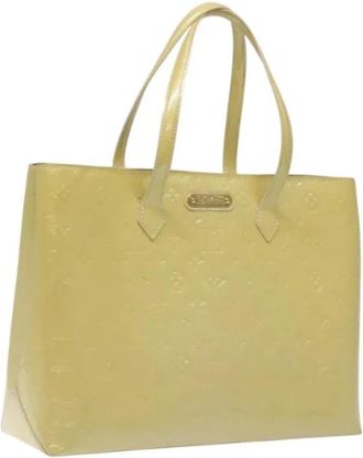Louis Vuitton Pre-owned Tote Bags, female, Yellow, Size: ONE SIZE Pre-owned Vintage Tote Bag