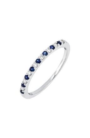 Bony Levy El Mar Gemstone & Diamond Stacking Ring in 0.25Ctw at Nordstrom Rack, Size 7