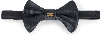 Elisabetta Franchi Ottoman Strikdas - Dames - Accessoires - Zwart - ONE Size - Accessoires