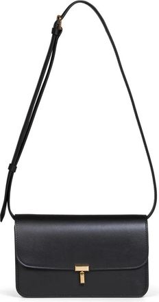 Toteme T-Lock Vouwbare Clutch - Dames - Schoudertassen - Zwart - ONE Size - Leer - Tassen